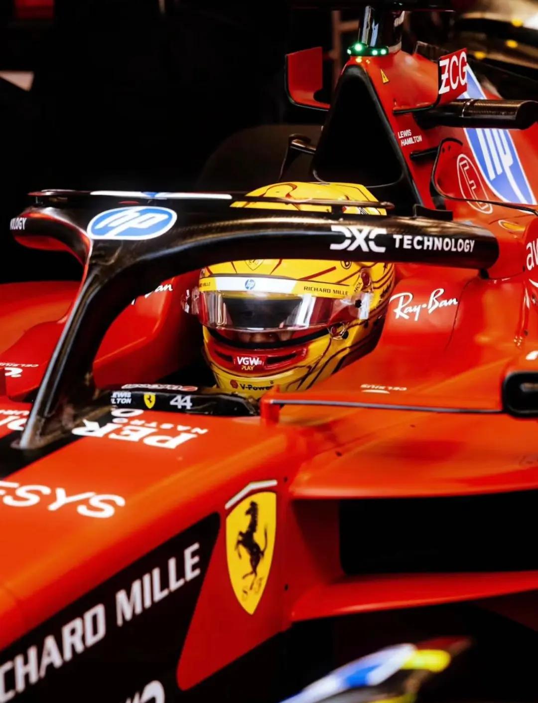 法拉利横扫阿斯顿马丁，汉密尔顿高光表现